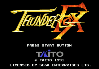 Thunder Fox screenshot 4 for Sega Genesis